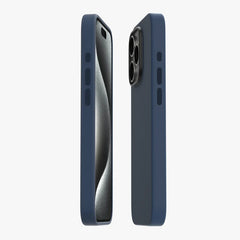 Ice Ocean Blue iPhone Silicone Cover – Soft Touch, Anti-Slip & Stylish Design for iPhone 15 Pro Max