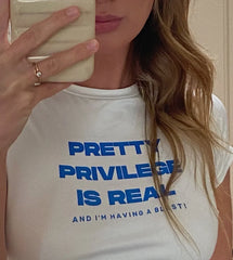 Pretty Privilege Baby Tee