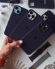 Deep Purple iPhone Silicone Cover – Soft Touch, Anti-Slip & Stylish Protection for iPhone 14 Plus