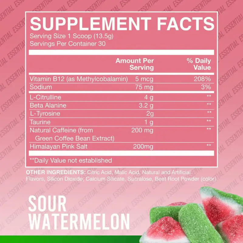 Essential Pre-Workout by RAW (Elite Supps) – Pre-Workout in India