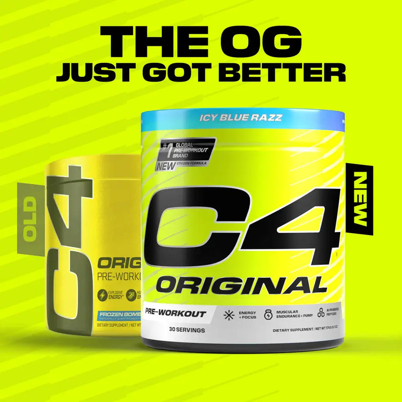 Imported C4 Original Pre-Workout India | Authentic Cellucor C4
