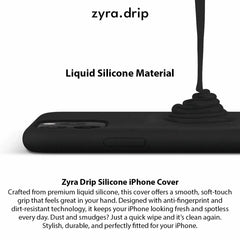 Black iPhone Silicone Case – Premium Liquid Silicone