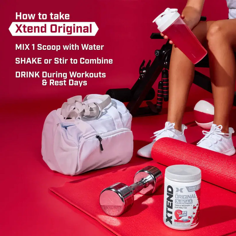 Cellucor XTEND BCAA Powder – Authentic, Zero-Sugar Muscle Recovery (7 g BCAAs + Electrolytes)