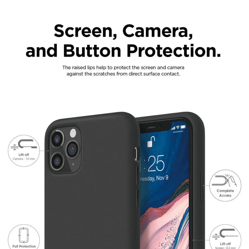 Brown iPhone Silicone Cover – Soft Touch, Anti-Slip & Stylish Protection for iPhone 15 Plus