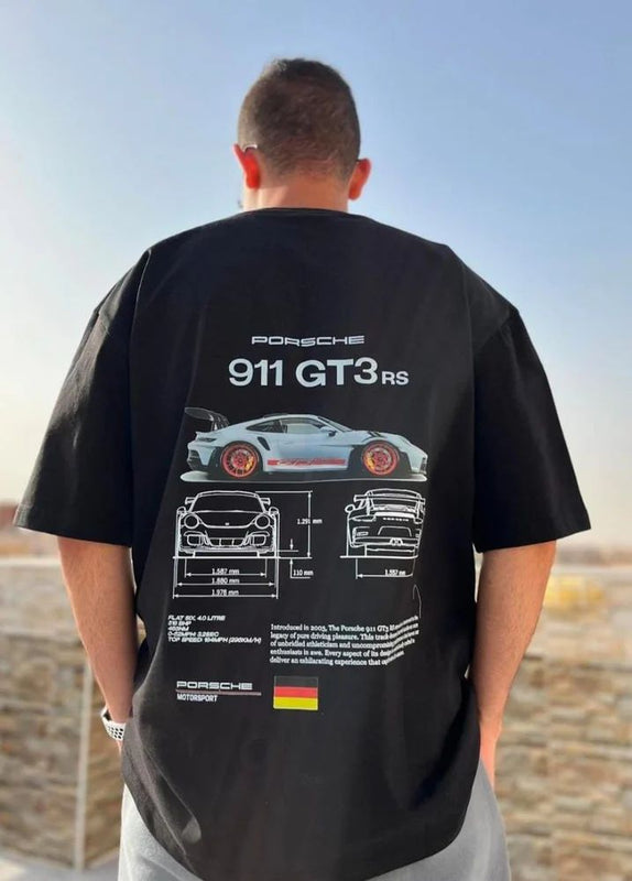 Porsche 911 GT3 RS Oversized T-Shirt
