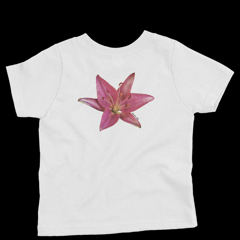 Lily Blossom Aesthetic Baby Tee for Women
