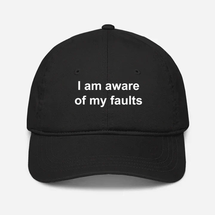 Black Trendy Gen Z Cap