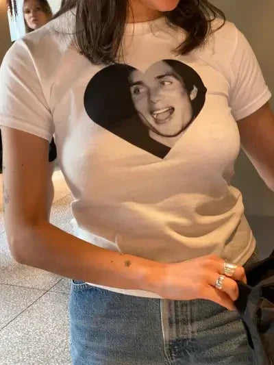 Cillian Murphy Baby Tee Crop top