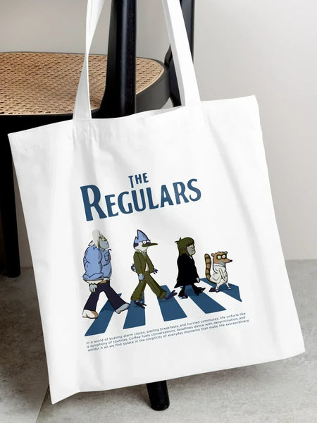 100% Cotton Canvas Tote Bag with Zip