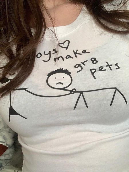 Boys Make Great Pets Baby Tee 