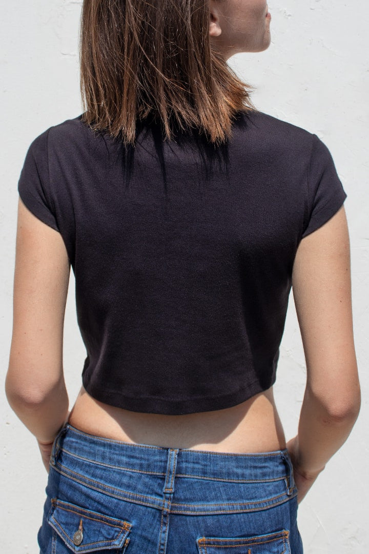 Black Baby Tee
