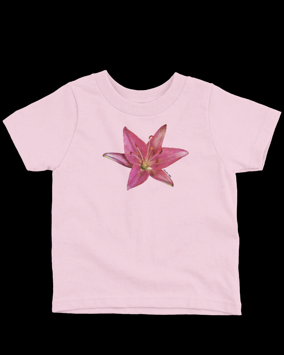 Lily Blossom Aesthetic Baby Tee for Women