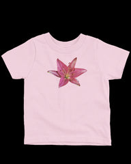 Lily Blossom Aesthetic Baby Tee for Women