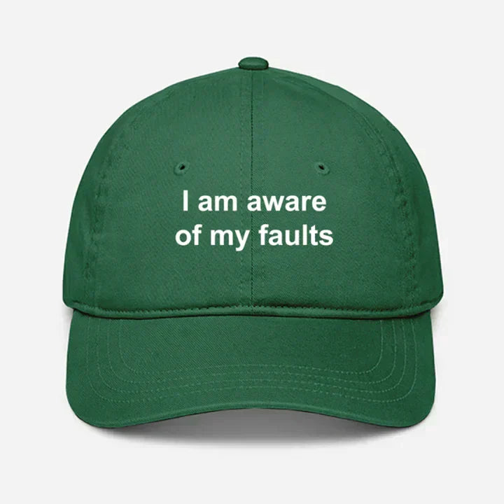 Bottle Green Trendy Gen Z Cap