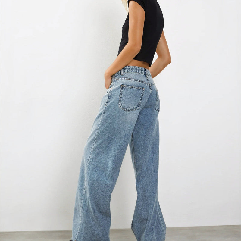 Black Baby Tee Crop Top