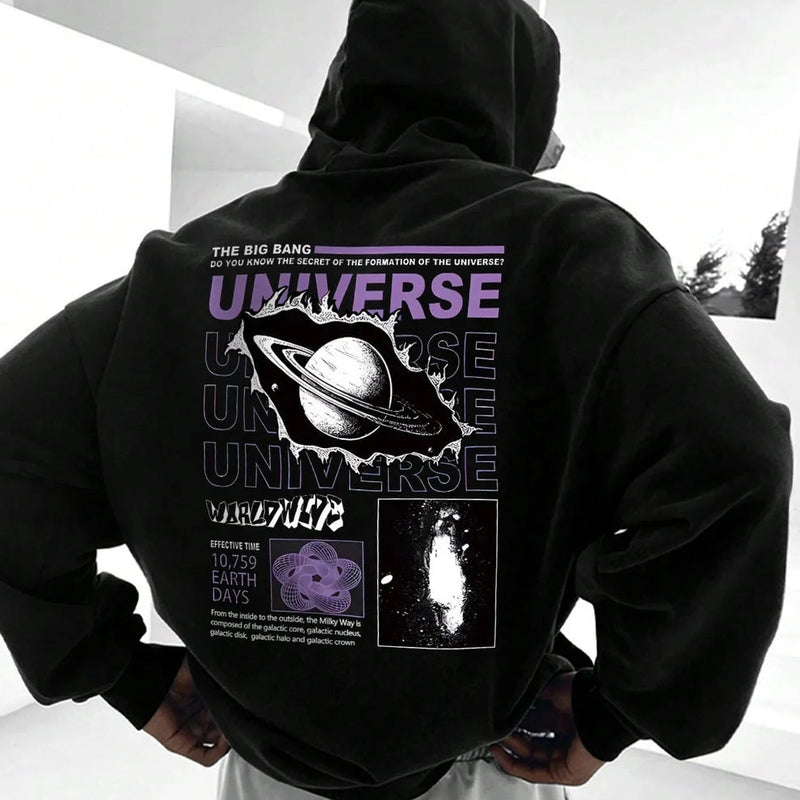 Big Bang Universe Space Graphic Sweatshirt