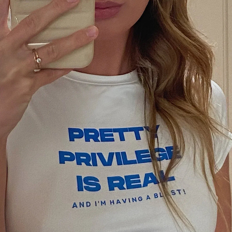 Pretty Privilege Baby Tee