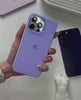 Light Purple iPhone Silicone Cover – Soft Touch, Anti-Slip & Stylish Protection for iPhone 16