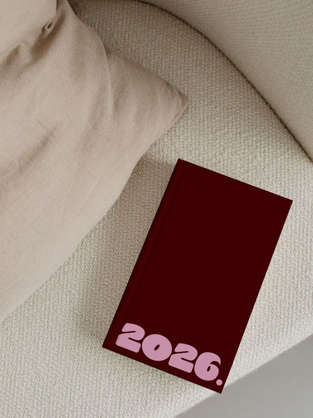 2026 Premium Daily Planner & Notebook | Soft Bound A5 Stationery