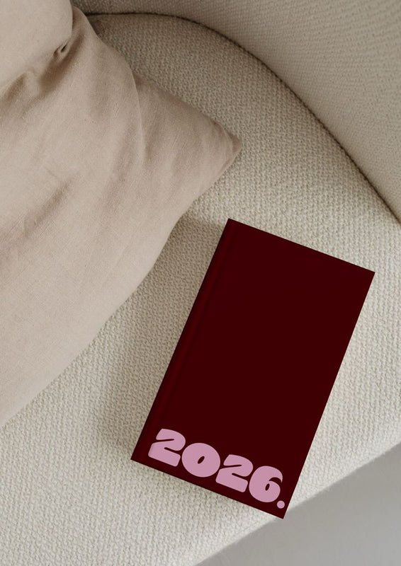 2026 Premium Daily Planner & Notebook | Soft Bound A5 Stationery