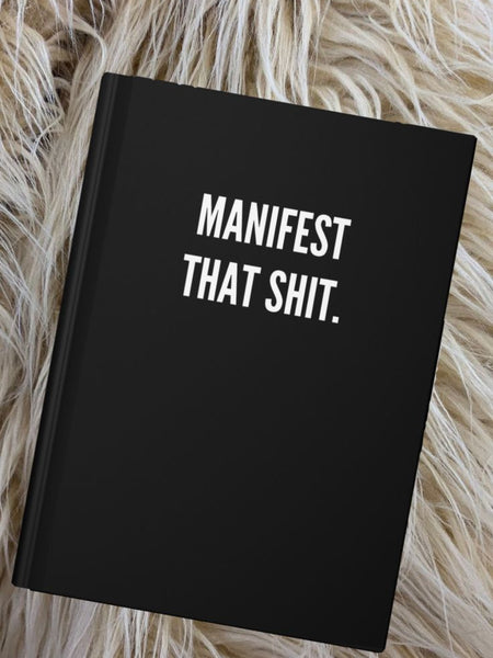 Manifest That Shit Aesthetic Planner & Notebook | Daily Planning, Journaling & Notes