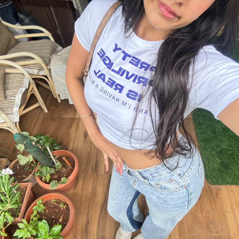 Pretty Privilege Baby Tee