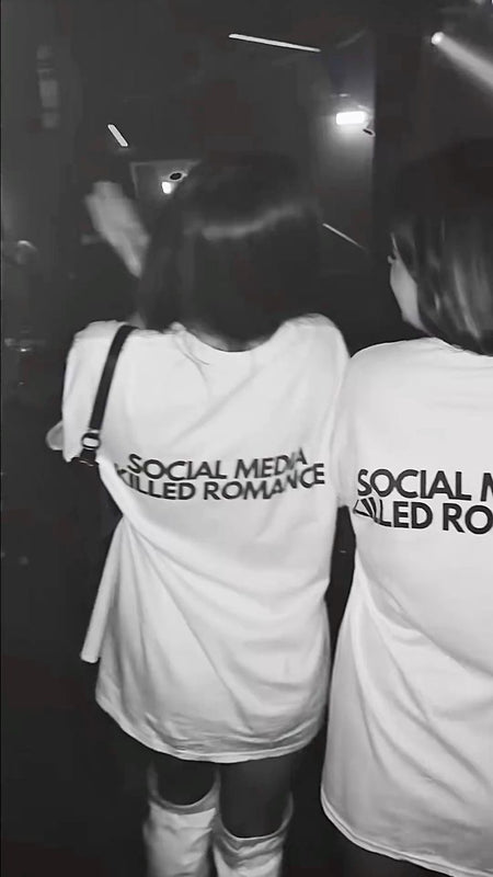 White Oversized Graphic T-Shirt for Women